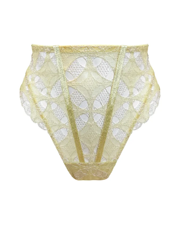 Alta High Waist Thong Lemon