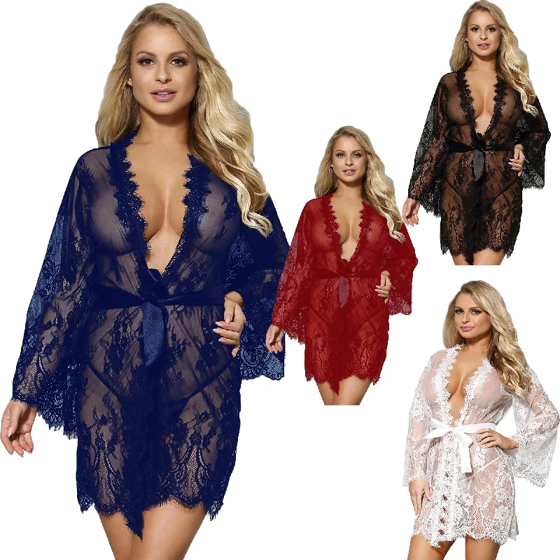 Kimono Lingerie Lace Robe