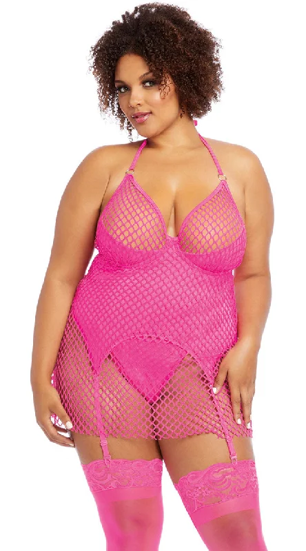 women lounge dress for a beach vacation as a cover - upPlus Size He Doesn't Net It Chemise Set women lounge dress for a beach vacation as a cover - upPlus Size He Doesn't Net It Chemise Set