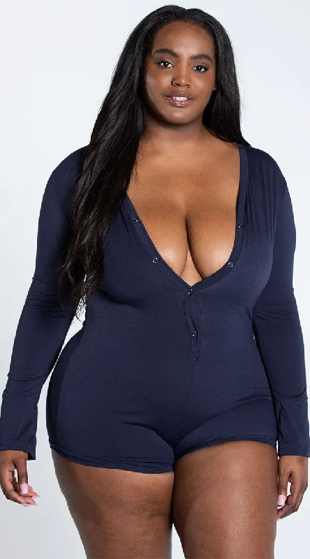 Women's Corset Style Lingerie Yandy Plus Size Snap Out Of It Romper
