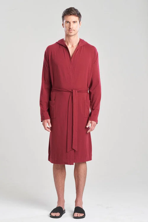 Galen Cotton Modal Hooded Robe