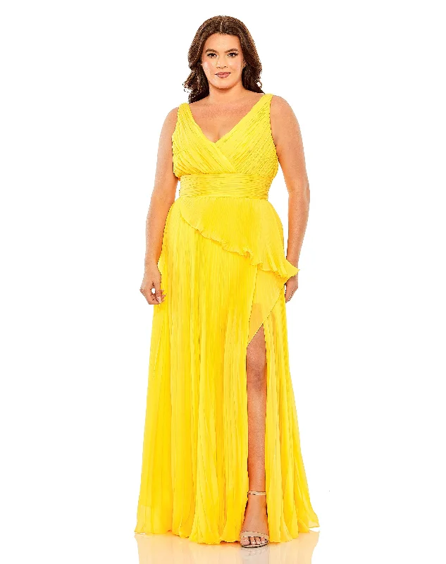 women sexy dresses with cut - out backsMac Duggal 49714 Fabulouss Long Sleeveless Plus Size Dress women sexy dresses with cut - out backsMac Duggal 49714 Fabulouss Long Sleeveless Plus Size Dress