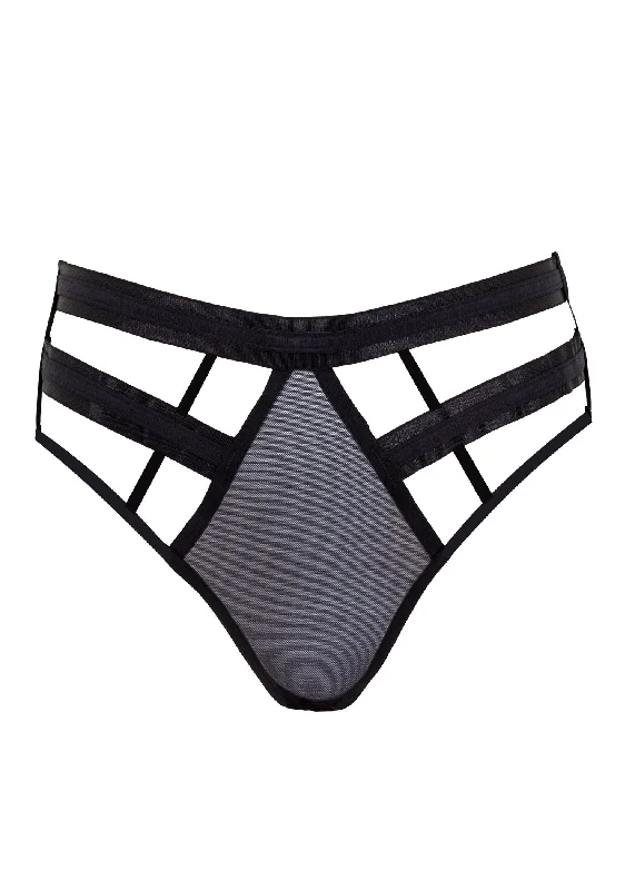 Zuri High-Waist Open-Back Brief