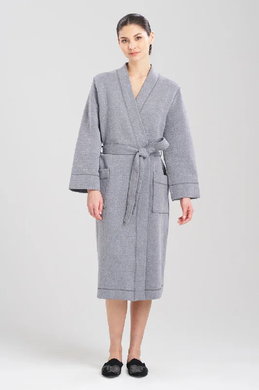 Quilted Infinity Jacquard Robe