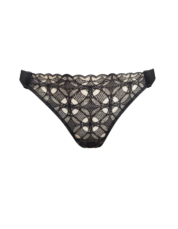 Alta Open Back Brief Black