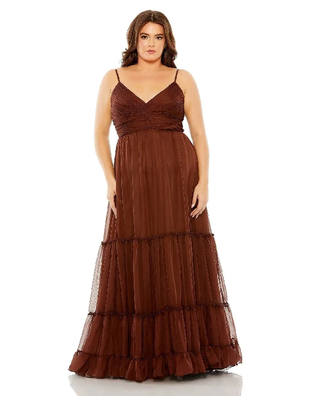 women sexy dresses with bow - back detailsMac Duggal 68542 Fabulouss Long Plus Size Formal Chiffon Dress women sexy dresses with bow - back detailsMac Duggal 68542 Fabulouss Long Plus Size Formal Chiffon Dress