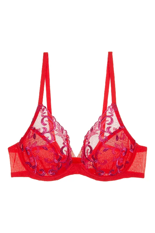 Eco-Friendly Organic Lingerie for Women Embellished Underwire Bra