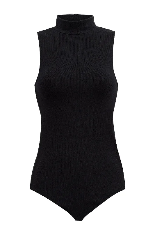 Mock Neck Tank Bodysuit