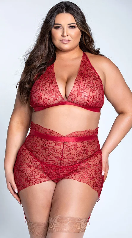 Designer Lingerie Sets for Women Plus Size Nothing Bud Romance Bralette Set