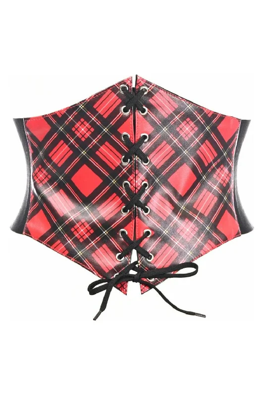 minimalist women bustiers and corsetsLavish Red Plaid School Girl Lace-Up Corset Belt Cincher minimalist women bustiers and corsetsLavish Red Plaid School Girl Lace-Up Corset Belt Cincher