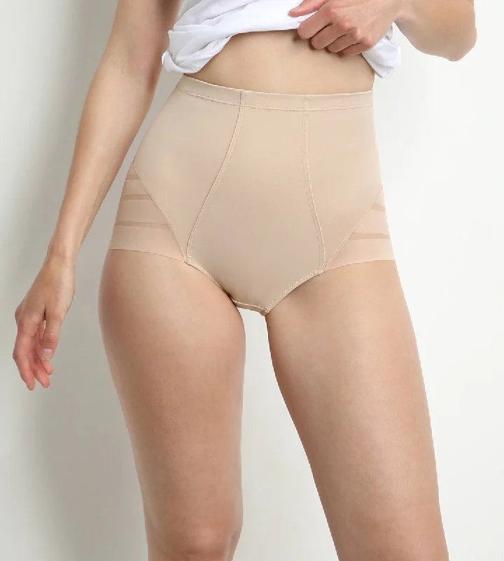 Eco-Friendly Organic Lingerie for Women Culotte peau taille haute ventre plat Diam's Control