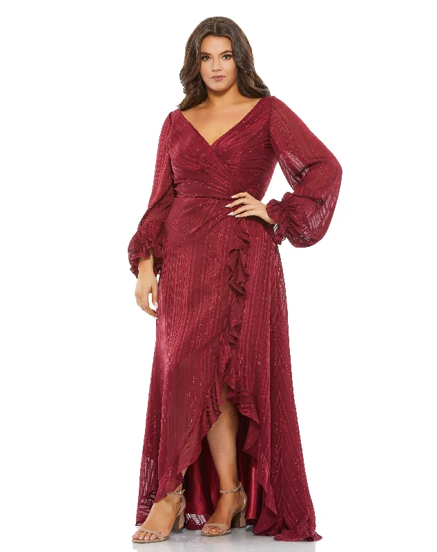 women sexy dresses with ruched bodicesMac Duggal 49498 Fabulouss High Low Plus Size Dress women sexy dresses with ruched bodicesMac Duggal 49498 Fabulouss High Low Plus Size Dress