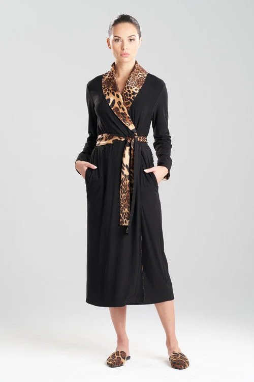 Himalaya Luxe Leopard Robe