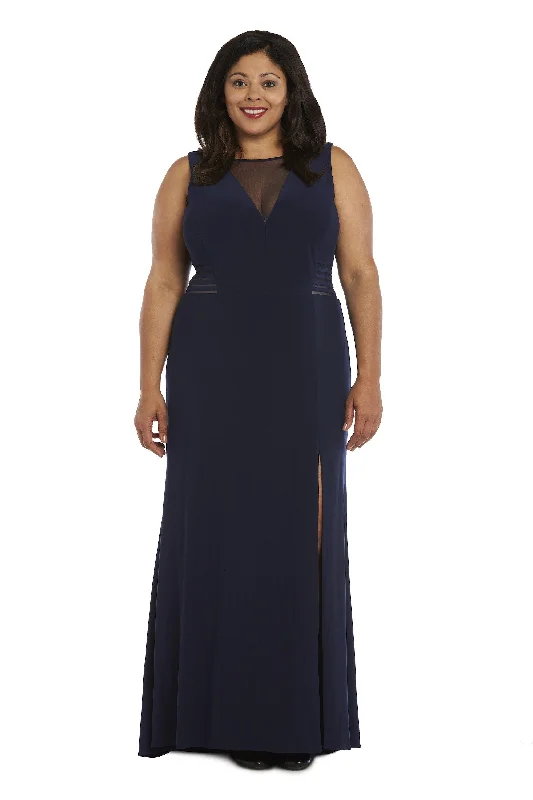 Morgan & Co 12173WMM Long Plus Size Formal Dress