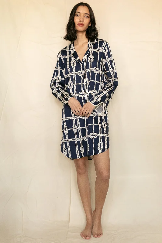 Eco-Friendly Organic Lingerie for Women Fable and Eve Spitalfields Nightshirt