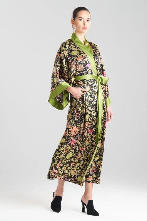 Yasugi Charmeuse Silk Robe