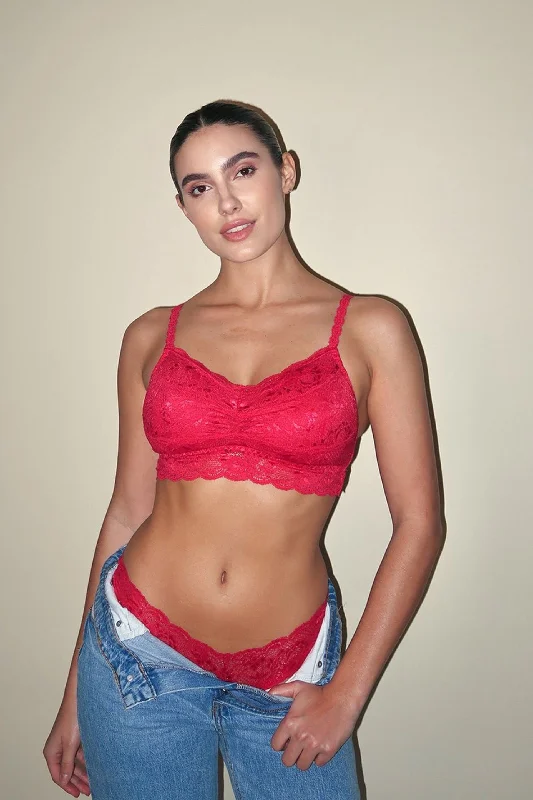Affordable Lingerie for Women Never Say Never Curvy Sweetie Bralette Mystic Red