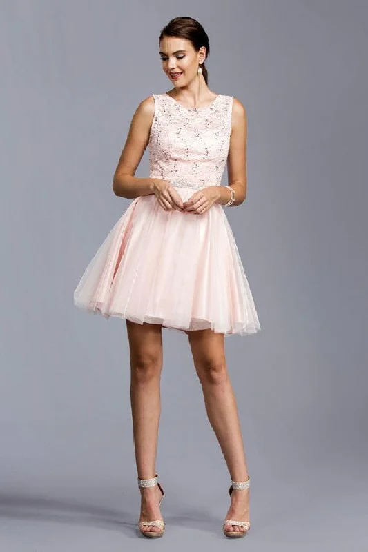 women sexy dresses for Venetian carnivalsSleeveleass Short Homecoming Dress