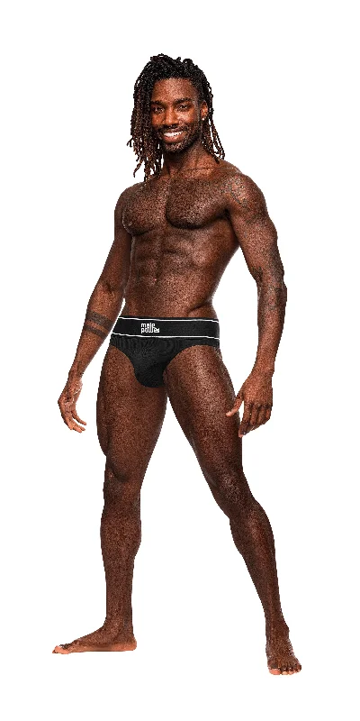 Modal Rib Bong Thong - X-Large - Black