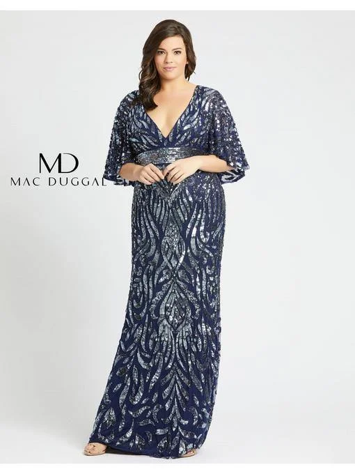 women sexy dresses for beach partiesMac Duggal Prom Plus Size Long Dress Sale