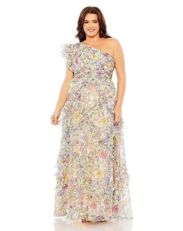 women sexy dresses with ruffled sleevesMac Duggal 68546 Fabulouss Long Plus Size Floral Chiffon Dress women sexy dresses with ruffled sleevesMac Duggal 68546 Fabulouss Long Plus Size Floral Chiffon Dress