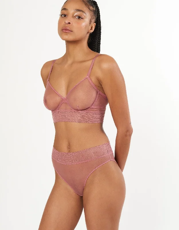 Bare Brief in Rose Dust