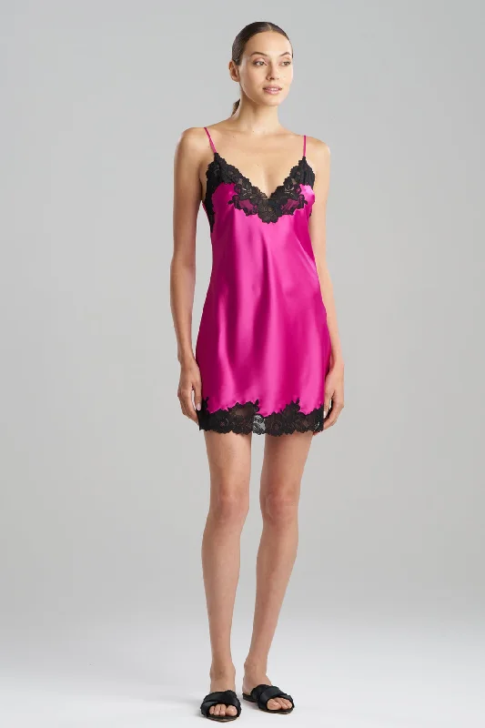 women lounge dress with a nautical theme for a beachy vibePeony Glamour Chemise