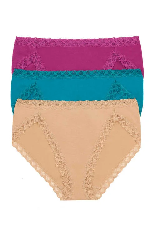 seamless lace - detailed women briefs for a sophisticated lookBliss French Cut Brief 3-Pack seamless lace - detailed women briefs for a sophisticated lookBliss French Cut Brief 3-Pack