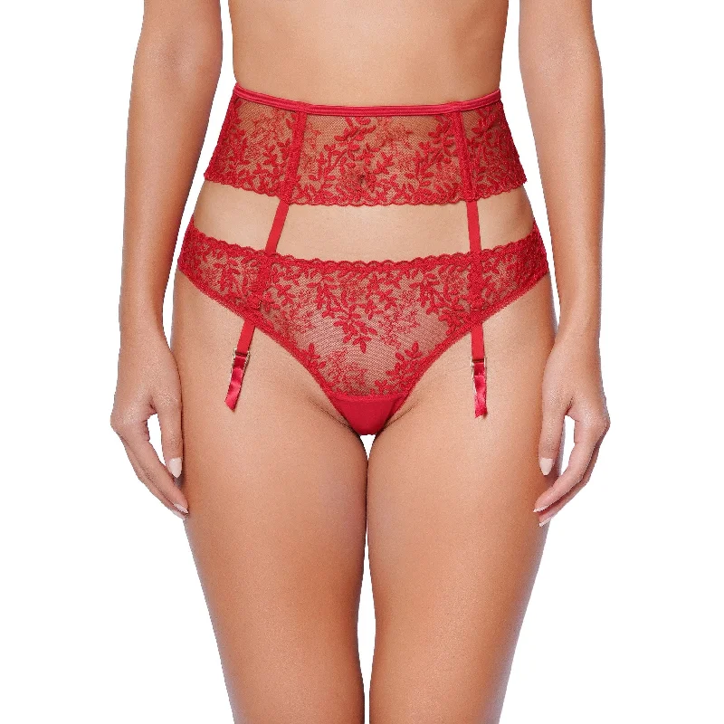 Comfortable Cotton Lingerie for Women HUIT EGLANTINE GARTER BELT