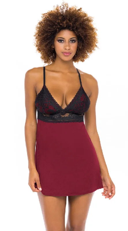 women lounge dress with a tie - dye pattern for a trendy lookJust A Dream Chemise