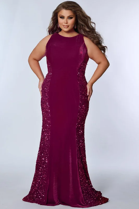 women sexy dresses for masquerade ballsSydneys Closet JK2318 Long Sleevelesss Plus Size Formal Evening Gown women sexy dresses for masquerade ballsSydneys Closet JK2318 Long Sleevelesss Plus Size Formal Evening Gown