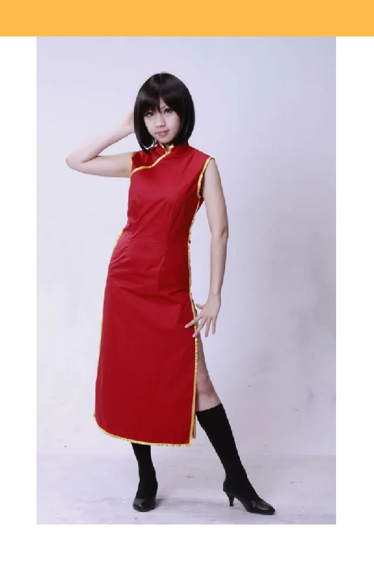 Gintama Kagura Qipao Cosplay Costume