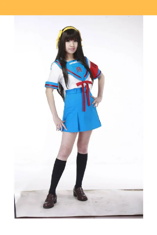 women cosplay costumes for fan - meetupsHaruhi Suzumiya North High Summer Cosplay Costume women cosplay costumes for fan - meetupsHaruhi Suzumiya North High Summer Cosplay Costume
