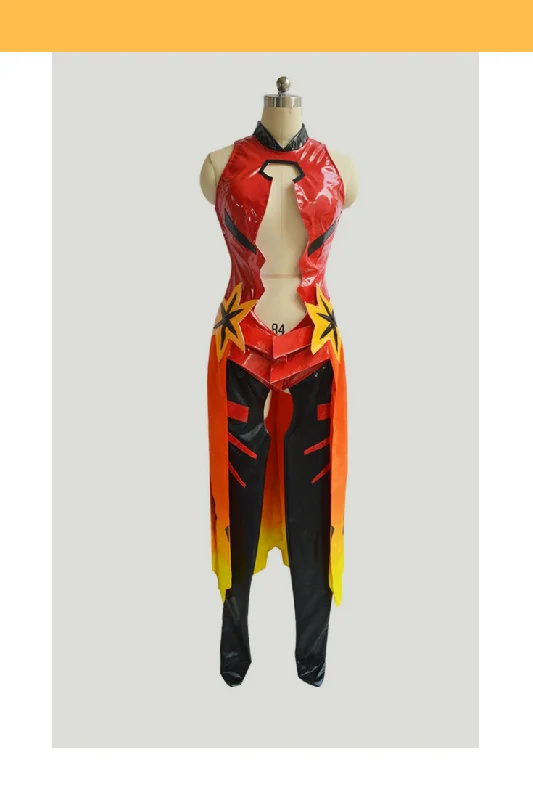 Guilty Crown Inori Yuzuriha Leather Cosplay Costume