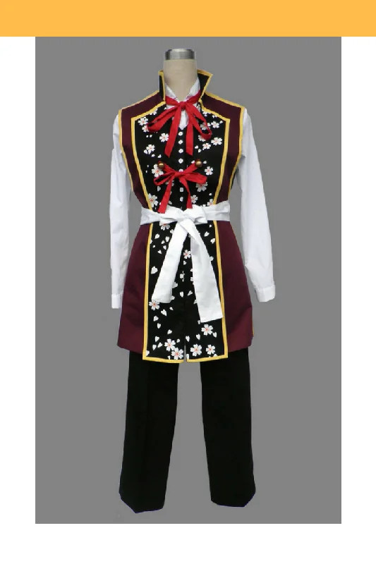 women cross - gender cosplay costumesHakuoki Chizuru Yukimura Floral Cosplay Costume women cross - gender cosplay costumesHakuoki Chizuru Yukimura Floral Cosplay Costume