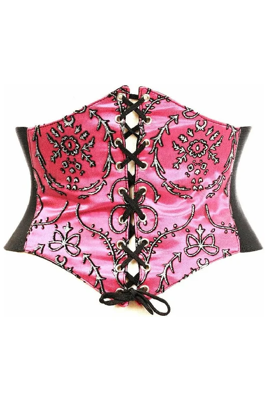 lace detailed women bustiers and corsetsLavish Fuchsia Embroidered Corset Belt Cincher lace detailed women bustiers and corsetsLavish Fuchsia Embroidered Corset Belt Cincher