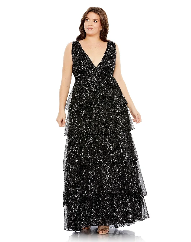 women sexy dresses with fishnet panelsMac Duggal 68131 Fabulouss Long Sleeveless Plus Size Glitter Dress women sexy dresses with fishnet panelsMac Duggal 68131 Fabulouss Long Sleeveless Plus Size Glitter Dress