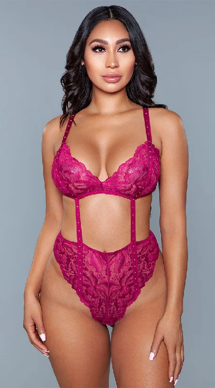 Designer Lingerie Sets for Women Annabelle Lace Teddy