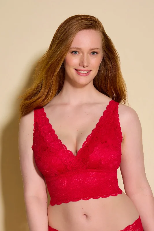 Women's Thermal Lingerie for Cold Weather Never Say Never Curvy Plungie Longline Mystic Red Women's Thermal Lingerie for Cold Weather Never Say Never Curvy Plungie Longline Mystic Red