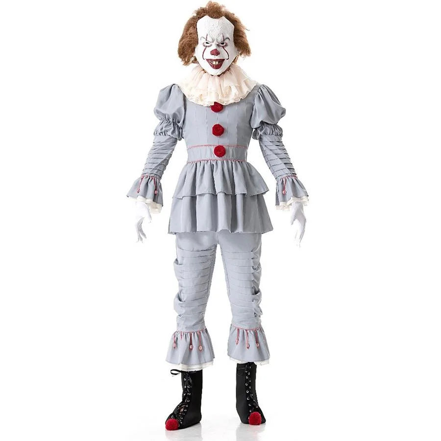 women plus - size cosplay costumes comfort【READY TO SHIP】 Stephen King's It Pennywise Cosplay Costume Halloween Outfits mp005122 women plus - size cosplay costumes comfort【READY TO SHIP】 Stephen King's It Pennywise Cosplay Costume Halloween Outfits mp005122