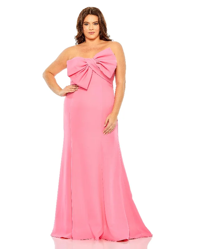 women sexy dresses with asymmetric hemlinesMac Duggal 49709 Fabulouss Long Strapless Plus Size Dress women sexy dresses with asymmetric hemlinesMac Duggal 49709 Fabulouss Long Strapless Plus Size Dress
