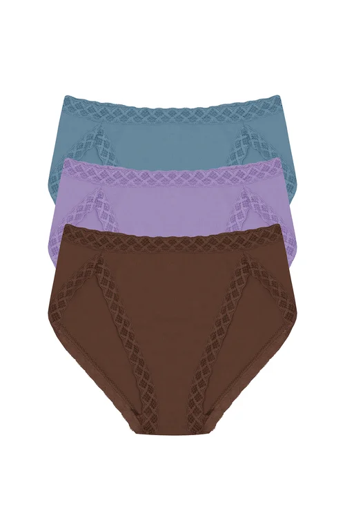 thong - style women briefs for a minimal - coverage optionBliss French Cut Brief 3-Pack thong - style women briefs for a minimal - coverage optionBliss French Cut Brief 3-Pack