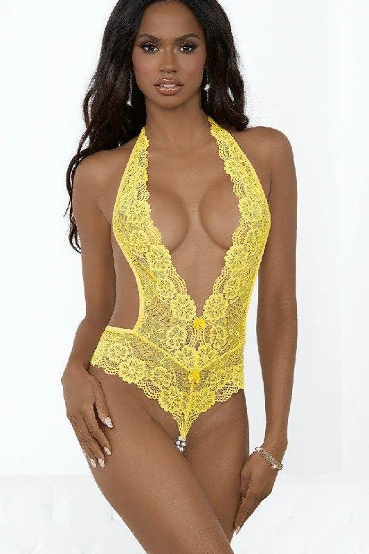 seamless bamboo - fiber women thongs for a healthy optionLace V Front Pearl Thong Teddy seamless bamboo - fiber women thongs for a healthy optionLace V Front Pearl Thong Teddy