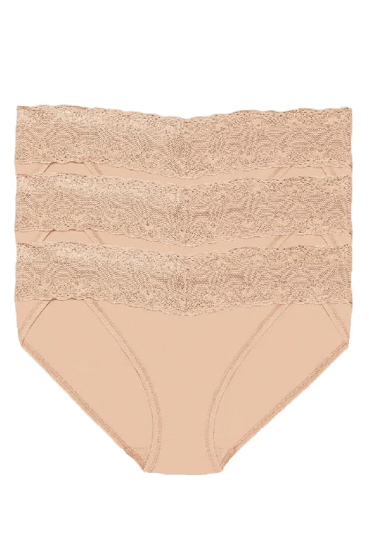 Women's Everyday Wear Lingerie Bliss Perfection One-Size V-Kini 3-Pack