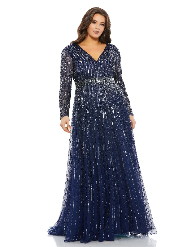 women sexy dresses with feather - adorned collarsMac Duggal 5520 Fabulouss Plus Size Long Mother of the Bride Dress women sexy dresses with feather - adorned collarsMac Duggal 5520 Fabulouss Plus Size Long Mother of the Bride Dress