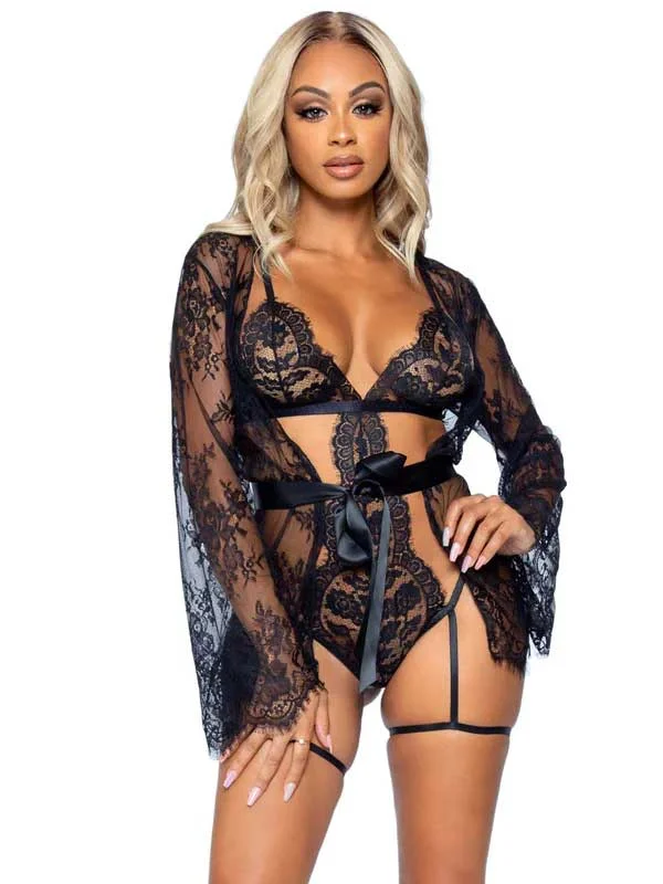 women robes with hoods for added cozinessAll Romance Lace Teddy and Robe Set - Medium - Black women robes with hoods for added cozinessAll Romance Lace Teddy and Robe Set - Medium - Black
