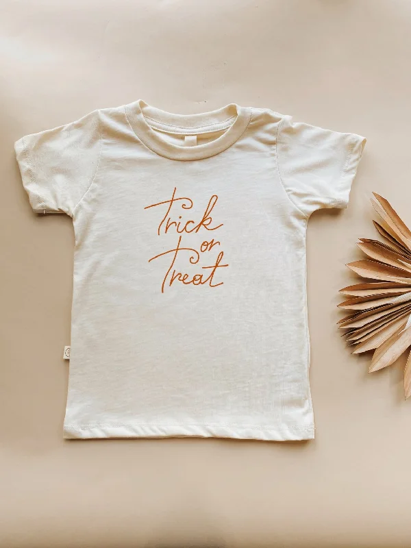 Toddler Trick or Treat Graphic Tee in Organic Cotton