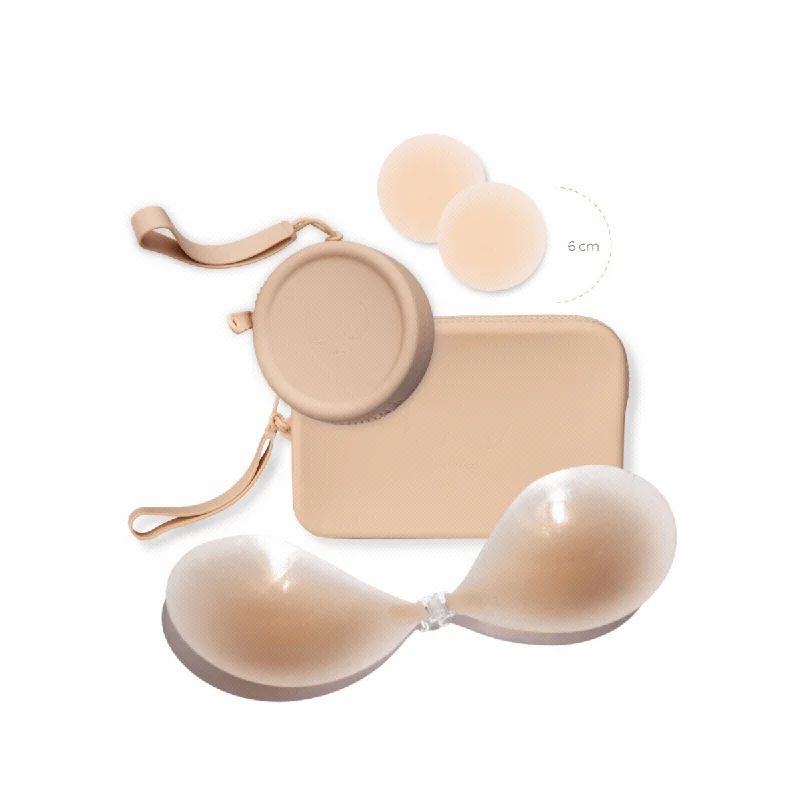 Organic cotton nipple cover for eco - conscious consumersNude Basics Bundle