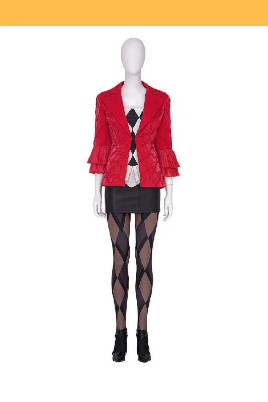 women steampunk cosplay costumes mechanicalLady Gaga Joker Folie à Deux Textured Fabric Cosplay Costume women steampunk cosplay costumes mechanicalLady Gaga Joker Folie à Deux Textured Fabric Cosplay Costume