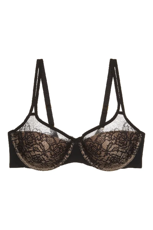 Women's Shapewear Lingerie Sets Graceful Full Fit Balconette Contour Underwire Bra
